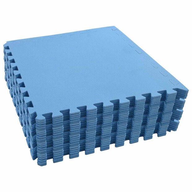 Puzzel Oefenmatten 24 pcs Blauw 8,64 ㎡ EVA Schuim 1