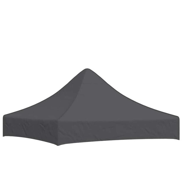 Partytentdak 270 g/m&sup2; 2x2 m antraciet  1