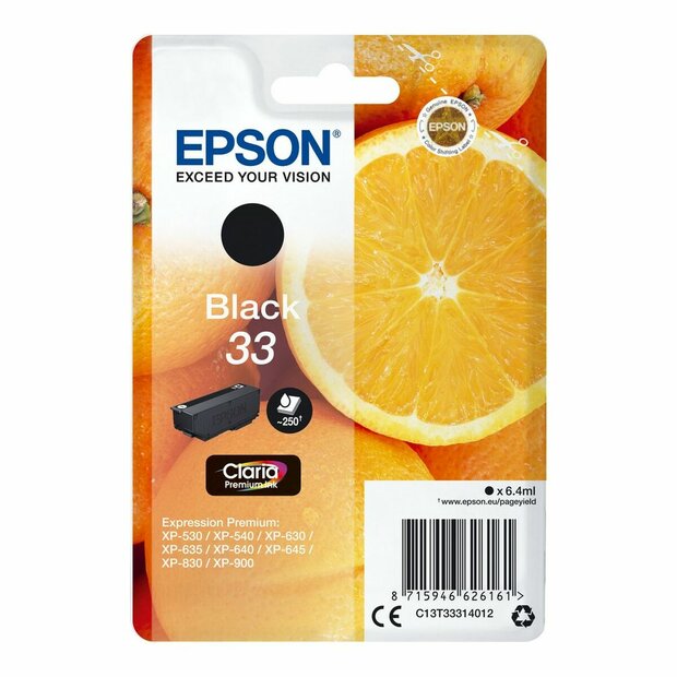 Originele inktcartridge Epson T3331 Zwart 1
