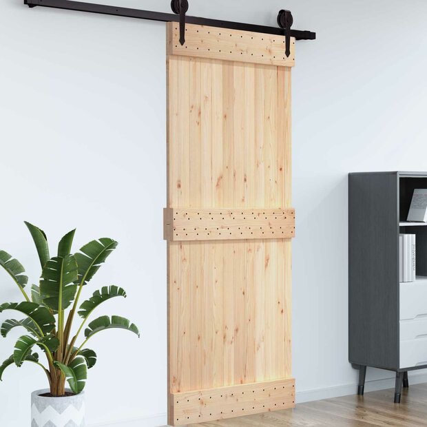 Deur NARVIK Naturel 70 x 210 cm Massief Grenenhout 1