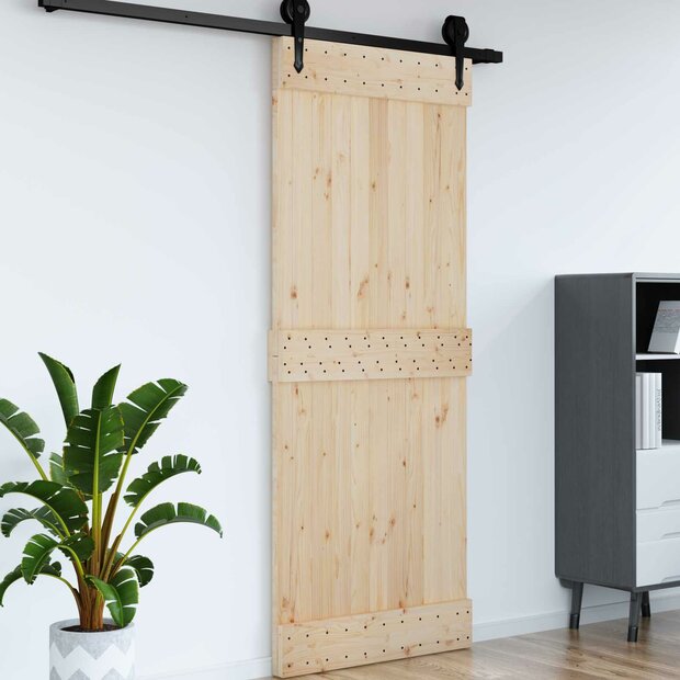 Deur NARVIK Naturel 90 x 210 cm Massief Grenenhout 1