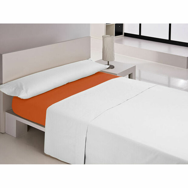 Verstelbaar onderlaken Happy Home MIX COLORS Oranje Bed van 105 105 x 200 + 30 cm 1