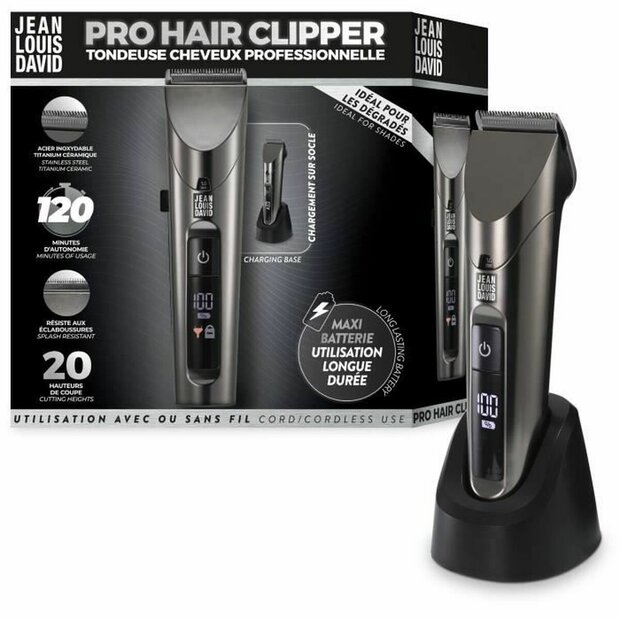 Elektrische Trimmer Jean Louis David PRO HAIR CLIPPER JDL-2102 1