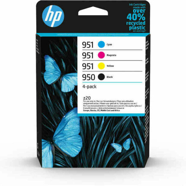 Originele inktcartridge HP 6ZC65AE Zwart Geel Magenta 1