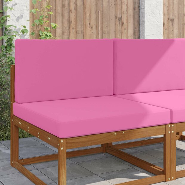 Buiten bankkussen 2 pcs Roze Polyester 1