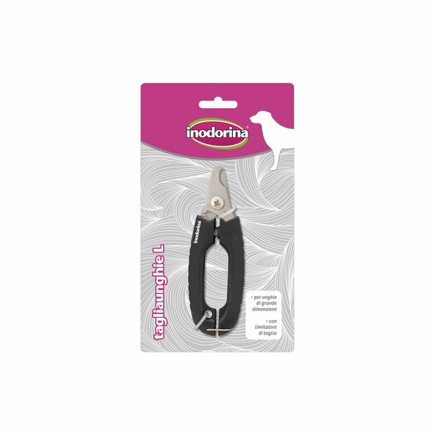 Nagelknipper Inodorina Zwart Staal L 1
