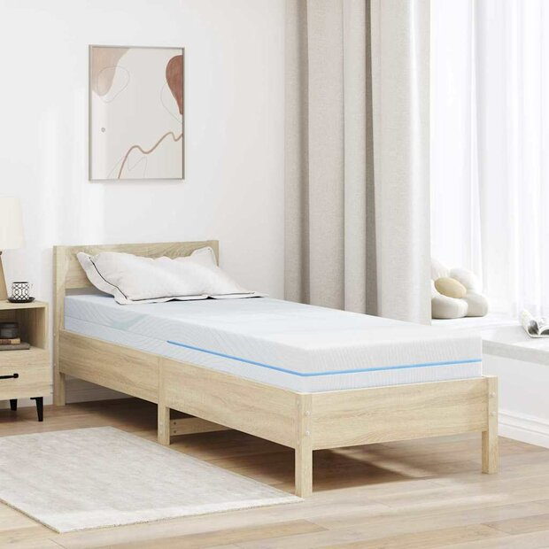 Matras Wit 70 x 200 cm Jacquard stof 1