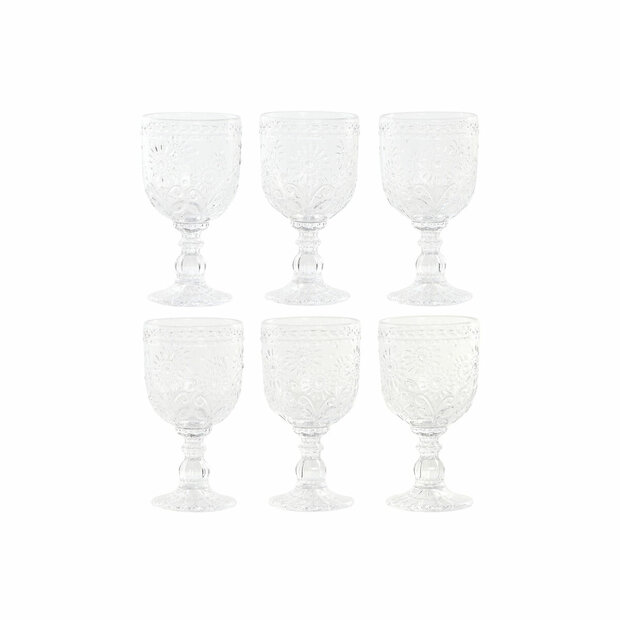 Glazenset Home ESPRIT Transparant Kristal 270 ml (6 Stuks) 1