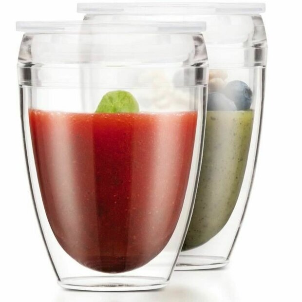 Glazenset Bodum Transparant Plastic 350 ml (2 Stuks) 1