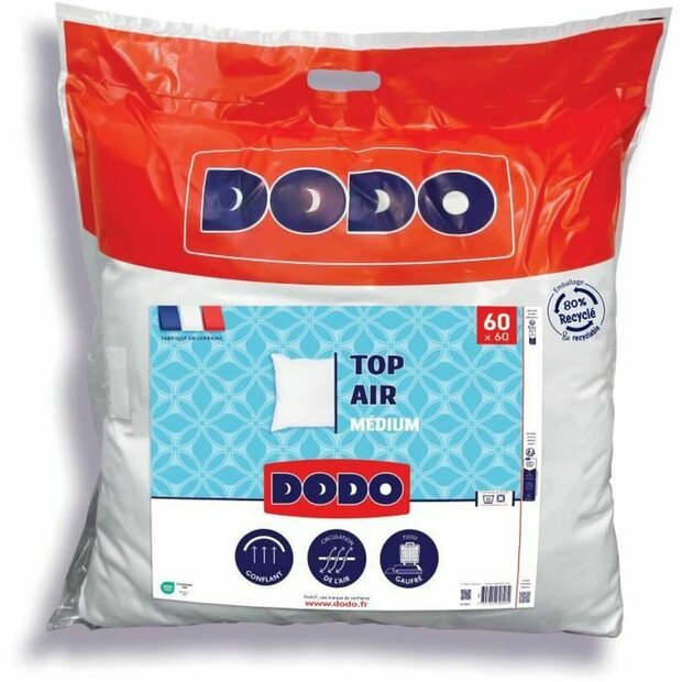 Kussen DODO MEDIUM TOP AIR Wit 60 x 60 cm 1