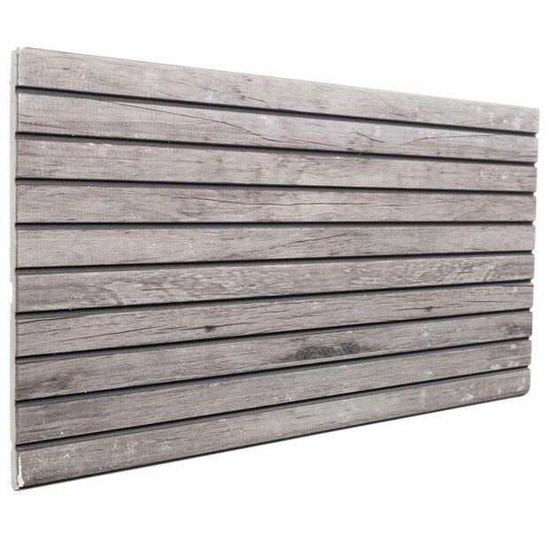 Wandpanelen 10 pcs Grijs 100 x 50 cm EPS-schuim 1