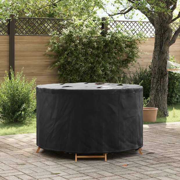 Tuinsethoes Zwart 102 x 102 x 71 cm 210D Oxford Stof 1