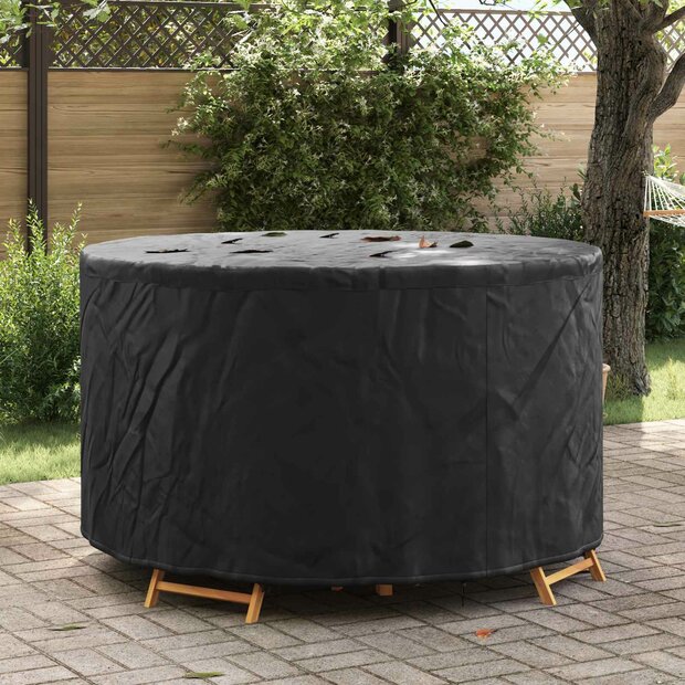 Tuinsethoes Zwart 157 x 157 x 71 cm 420D Oxford Stof 1