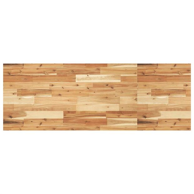 Bureaublad met olieafwerking 160x50x2 cm massief acaciahout 1