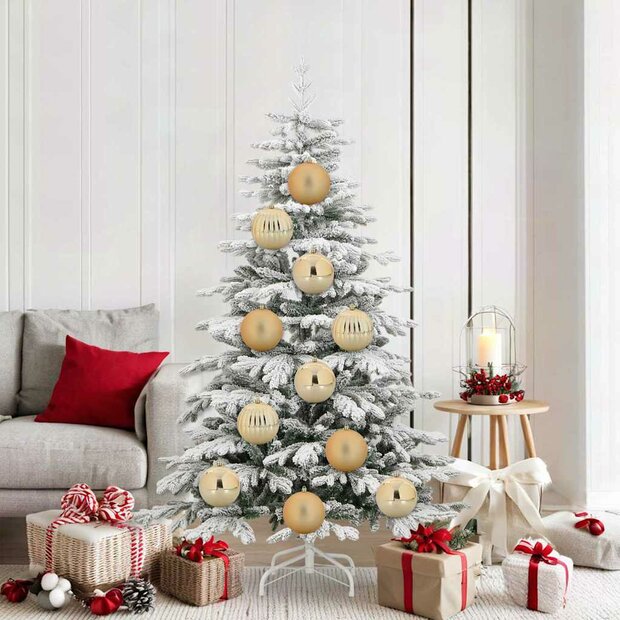 Kerstbal Set XL 9 pcs Goud Kunststof 1