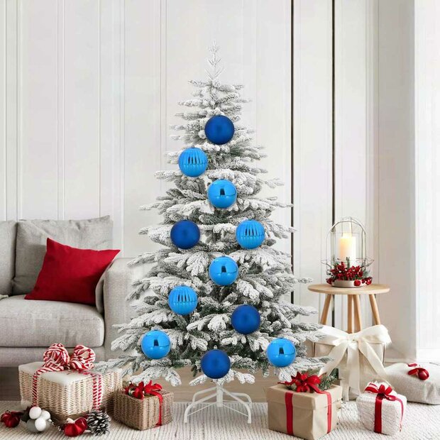 Kerstbalset XL 9 pcs Blauw Kunststof 1
