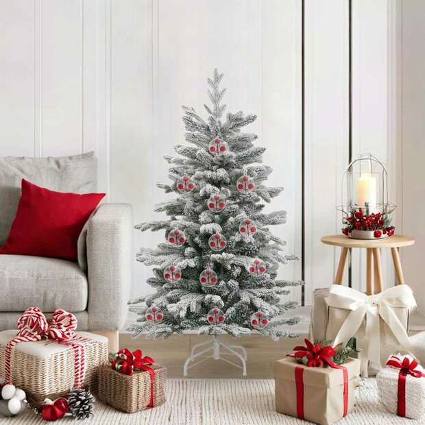 Kerstbal Set 25 pcs Doorzichtig &Oslash; 8 cm 1