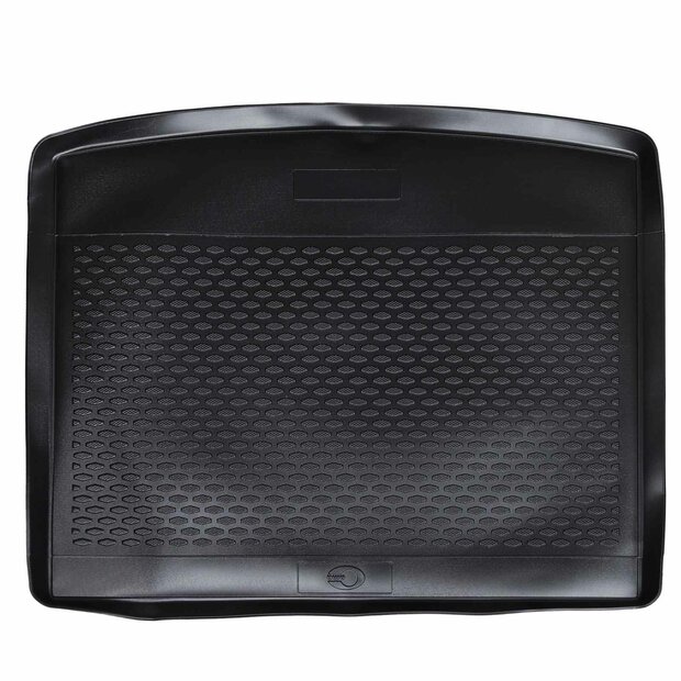 Kofferbakmat Zwart geschikt voor &Scaron;KODA KAROQ-horn&iacute; 2017- Rubber 1