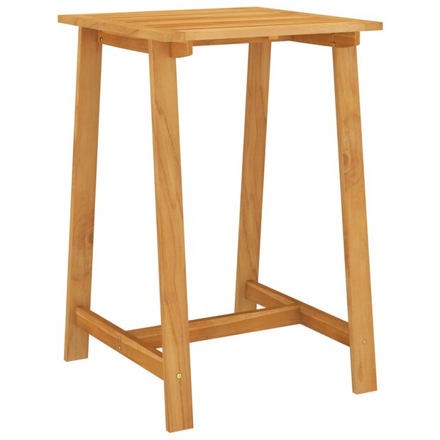 Tuinbartafel 70x70x104 cm massief acaciahout 1