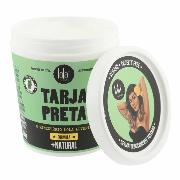 Herstellend haarmasker Lola Cosmetics Tarja Preta 230 g 1