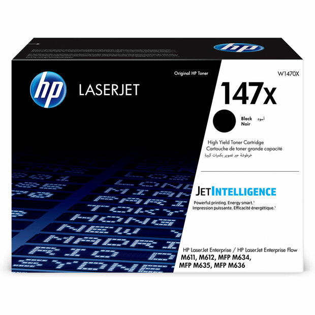 Originele inktcartridge HP W1470X Zwart 1