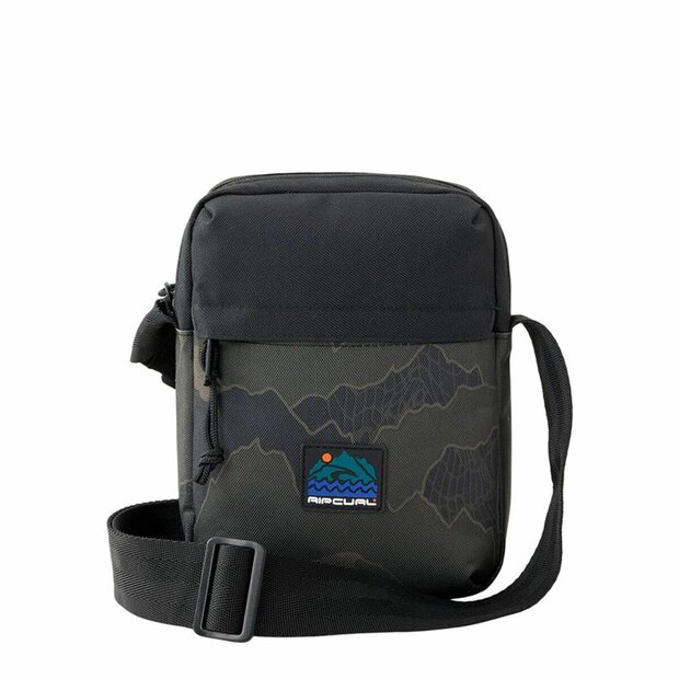 Schoudertas Rip Curl No Idea Pouch Search Camo Zwart 1
