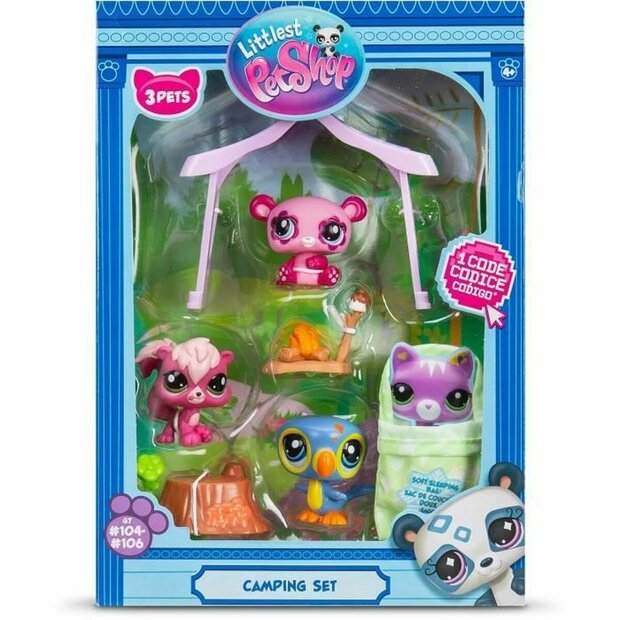 Playset Bandai Littlest Pet Shop Camping 1