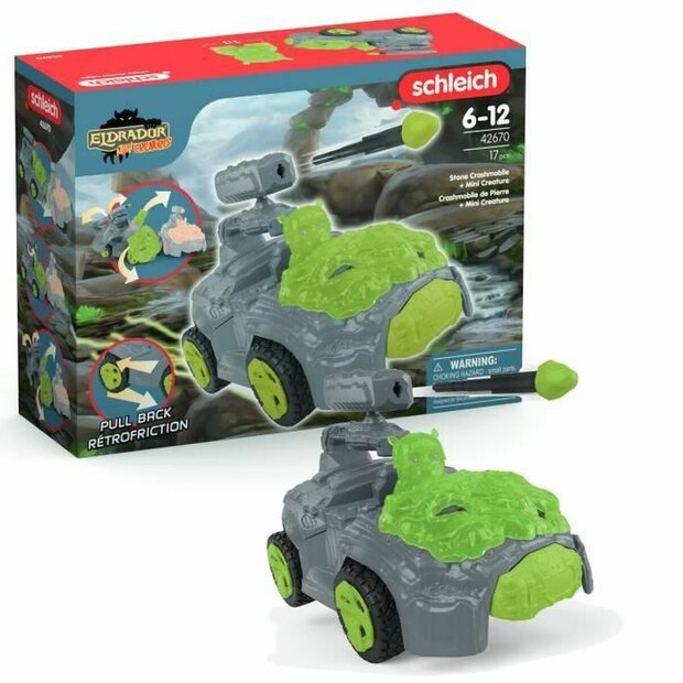 Playset Schleich Pierre&amp;apos;s Crashmobile 17 Onderdelen 1