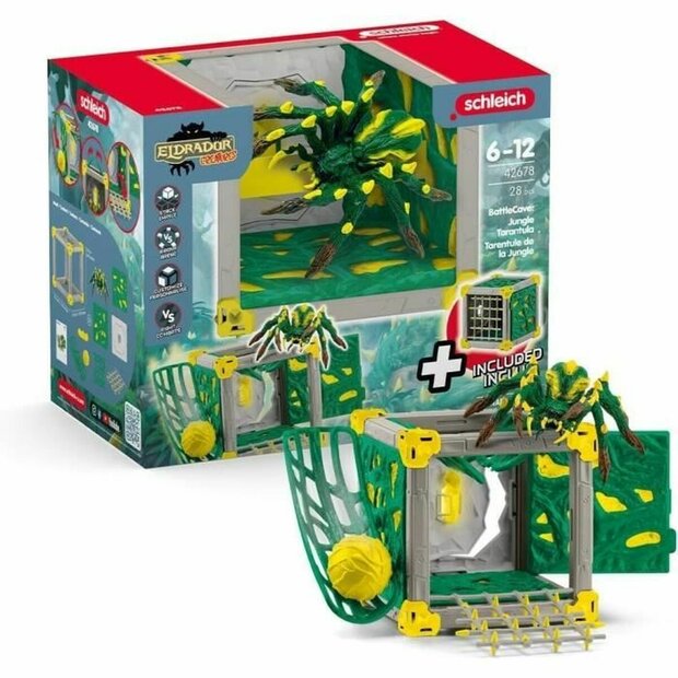 Playset Schleich BattleCave Jungle Tarantula 1