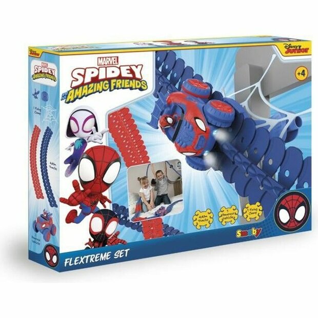 Racebaan Smoby Spidey Amazing Friends Flextrem set 1