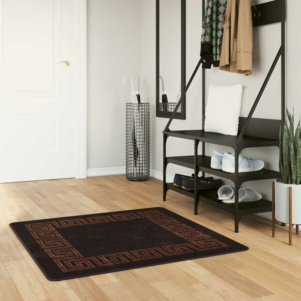 Vloerkleedloper MARSA Zwart 100 x 100 cm Polyester en PVC 1