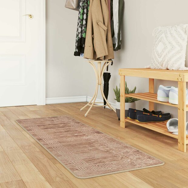 Vloerkleedloper MARSA Wit 50 x 200 cm Polyester en PVC 1