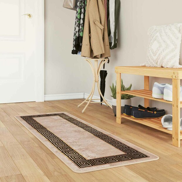 Vloerkleedloper MARSA Zwart 50 x 200 cm Polyester en PVC 1