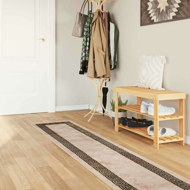 Vloerkleedloper MARSA Zwart 50 x 250 cm Polyester en PVC 1