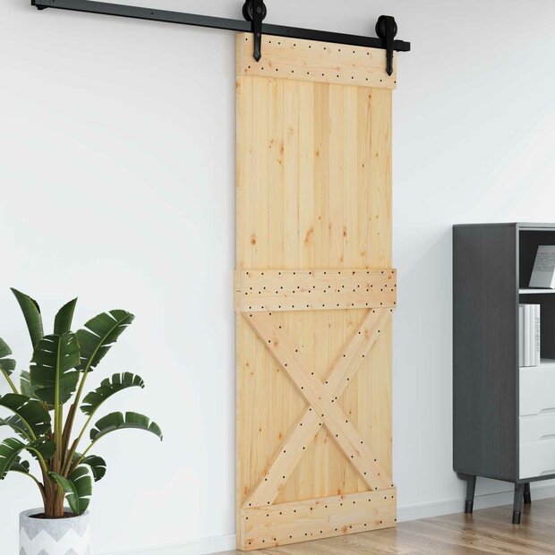 Deur NARVIK Naturel 90 x 210 cm Massief Grenenhout 1