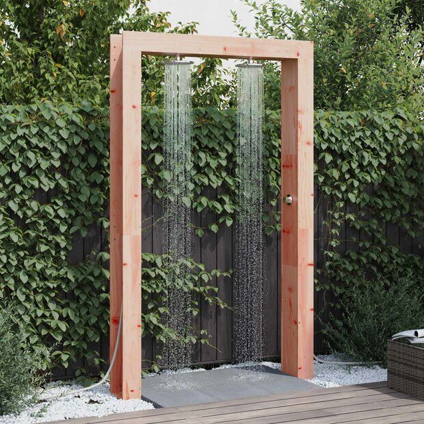Buitendouche Naturel 137 x 23 x 226 cm Massief Douglas hout 1