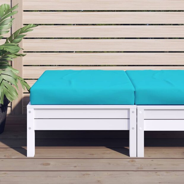 Palletkussen 60x60x8 cm oxford stof turquoise 1