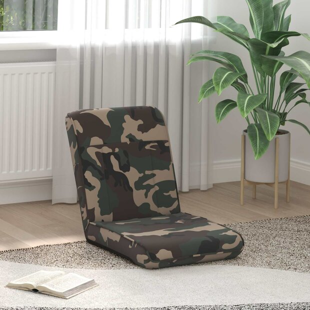 Vloerstoel Legergroen 50 x 73 x 60 cm Stof 1
