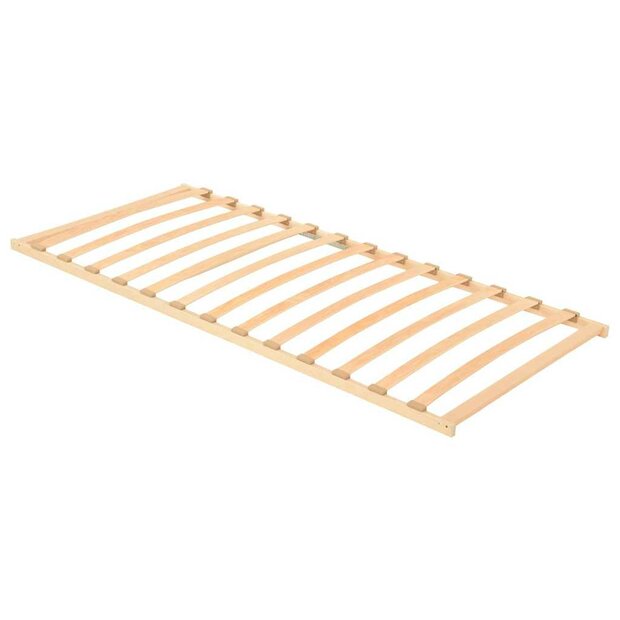 Lattenbodem Bruin 90 x 190 cm Massief beukenhout 1