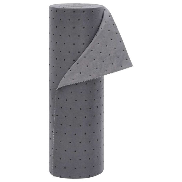 Olie-absorberende pad 40x1000 cm grijs 1