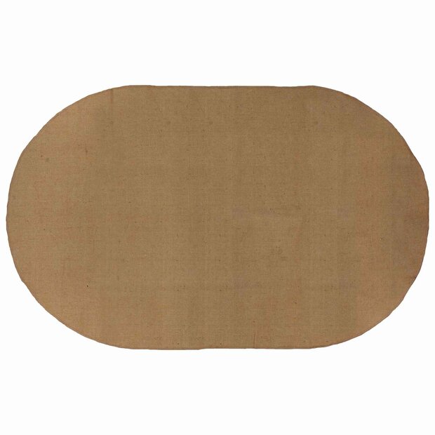 Vloerkleed Naturel 152 x 245 cm Jute 1