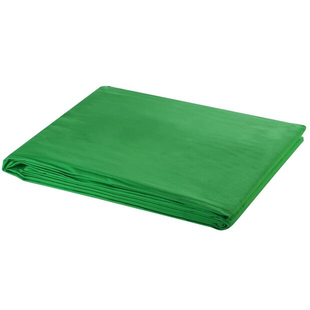 Achtergrond zonder standaard chromakey 300x300 cm katoen groen 1