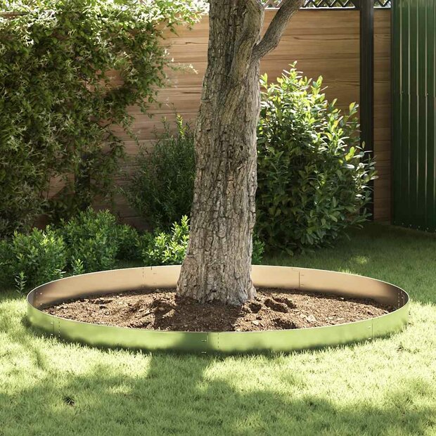 5 st Grasboord flexibel 100x14 cm gegalvaniseerd staal  1