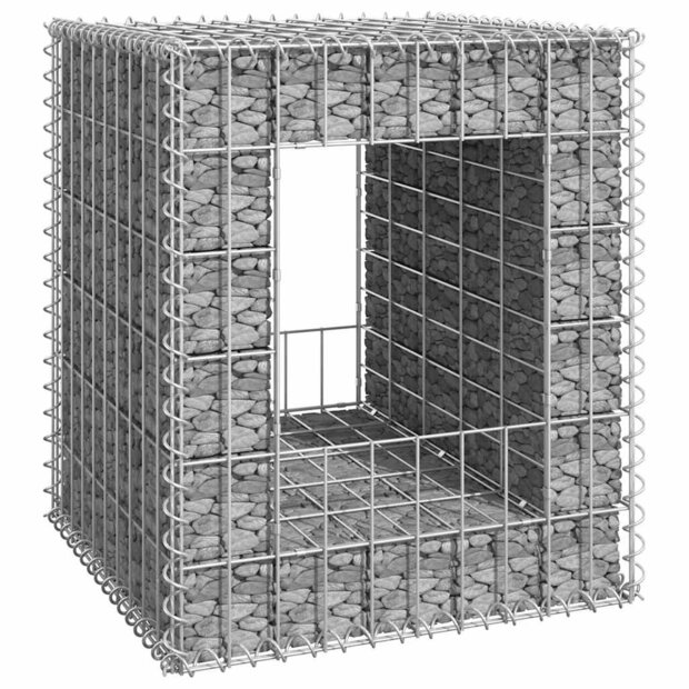 Schanskorfpaal 50x50x60 cm ijzer 1