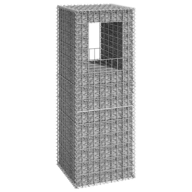Schanskorfpaal 50x50x140 cm ijzer 1
