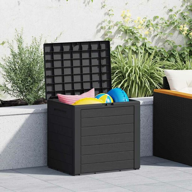 Tuinbox 58,5x46x55 cm polypropeen antracietkleurig 1