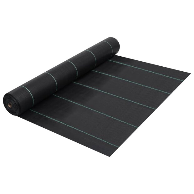 Worteldoek 2x50 m PP zwart 1