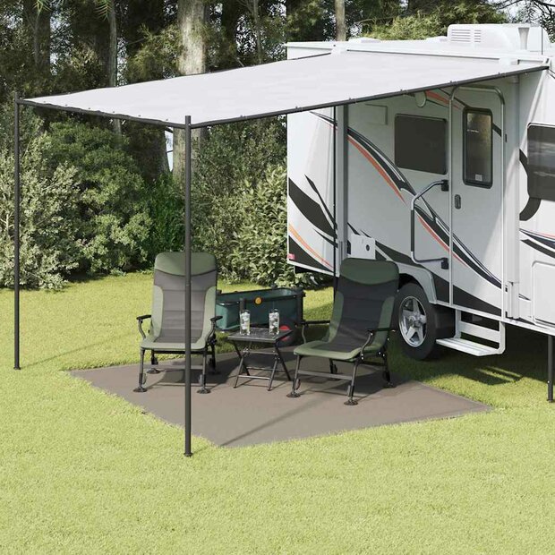 Tenttapijt Lichtgrijs 300 x 250 cm Polyetheen 1