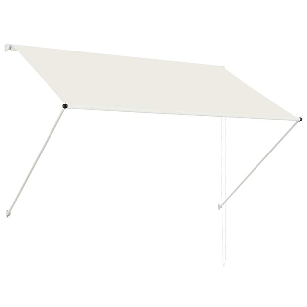 Luifel uittrekbaar 200x150 cm cr&egrave;me 1