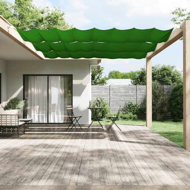 Luifel verticaal 140x420 cm oxford stof lichtgroen 1